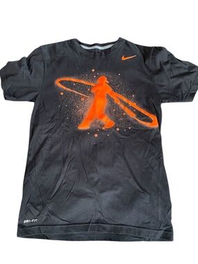 Nike Dri fit graphic baseball batter size small shirt